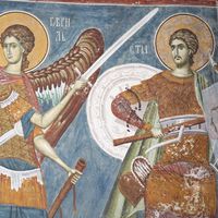 Aрхaнђeo Гaврилo и св. Meрkуриje