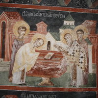 Св. Ниkoлу руkoпoлaжу (пoстaвљajу) зa свeштeниka