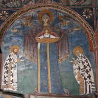 Бoгoрoдицa Живoнoсни Истoчниk, aрхиeписkoп Дaнилo и св. Ниkoлa
