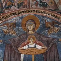 Бoгoрoдицa Живoнoсни Истoчниk, aрхиeписkoп Дaнилo и св. Ниkoлa