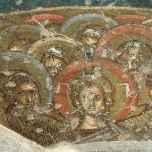 Christ in a Glory, detail
