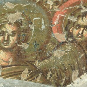 Christ in a Glory, detail