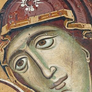The Mother of God Eleousa and "Christ the Nourisher of our Life", XIII century