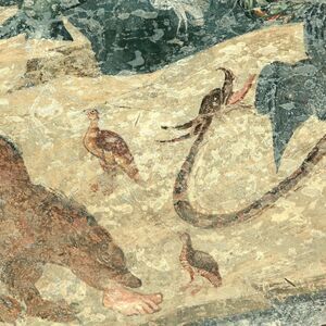 The Earth and the See give up their dead, detail