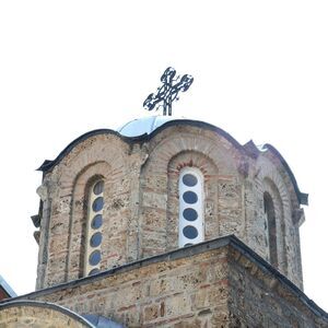 Горњи делови црквене грађевине, поглед с југозапада