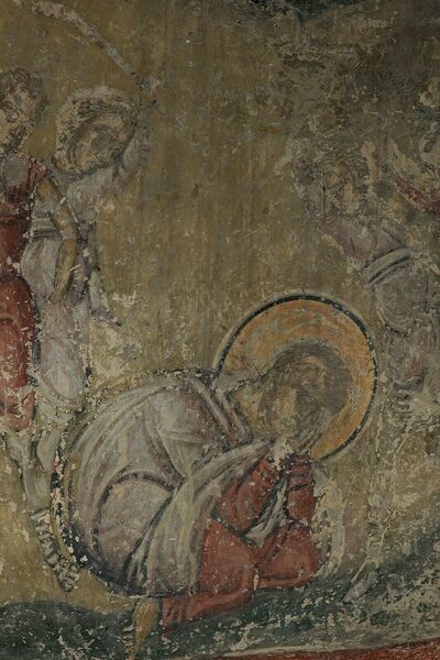 Stoning of Saint Stephen the Protomartyr, detail
