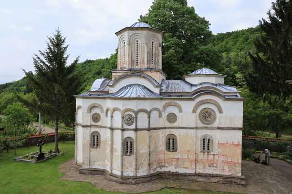 North side of the church