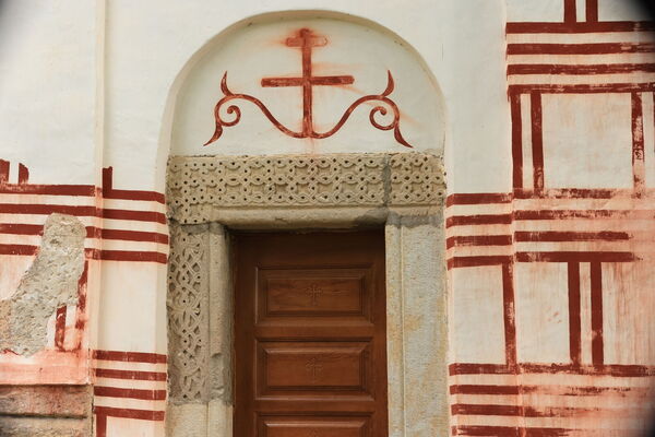 South portal of the chancel, detail