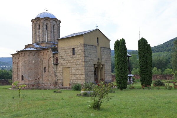 Northwest view of the church