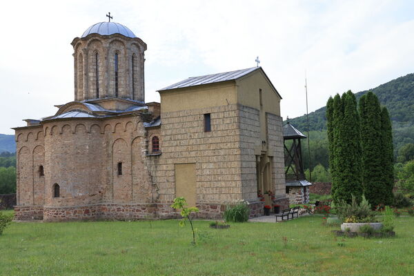 Northwest view of the church