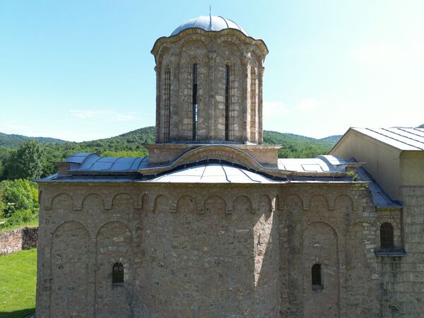 North side of the church