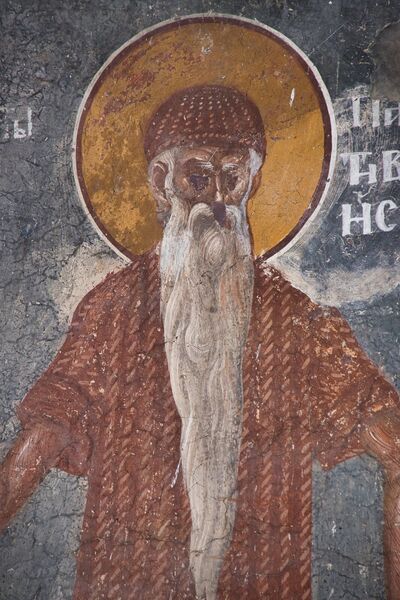 Св. Павле Тивејски, детаљ