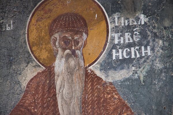 Св. Павле Тивејски, детаљ