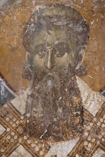 Св. Сава први српски архиепископ, детаљ