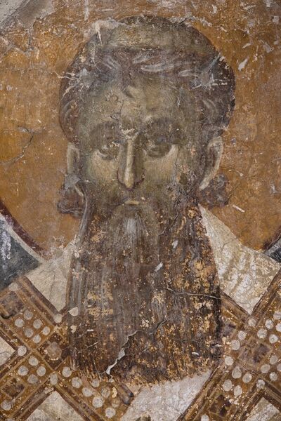Св. Сава први српски архиепископ, детаљ