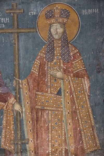 Св. царица Јелена, детаљ