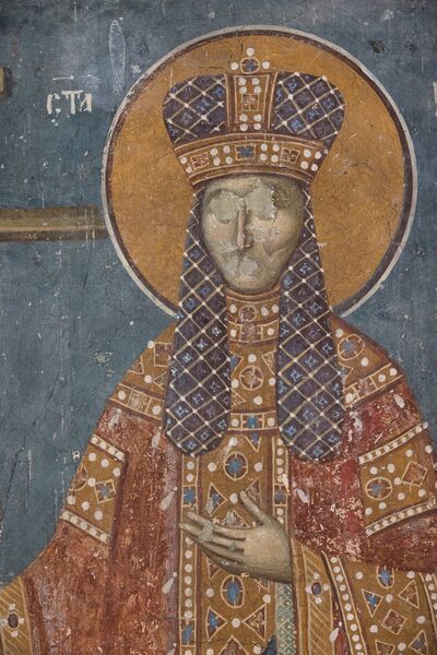Св. царица Јелена, детаљ