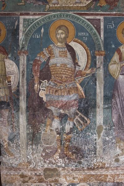 Св. Никита као патрон храма 