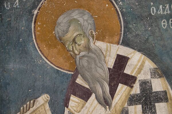 Св. Јаков брат Божији, детаљ