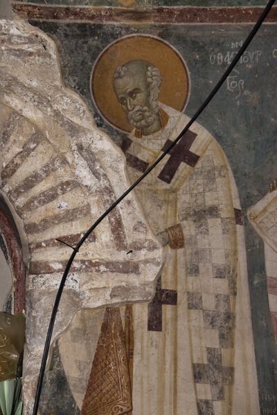 Св. Григорије Чудотворац, детаљ
