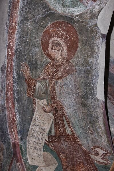 Св. цар и пророк Давид, детаљ