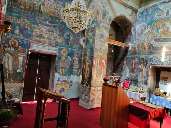 Живопис југозападног дела наоса