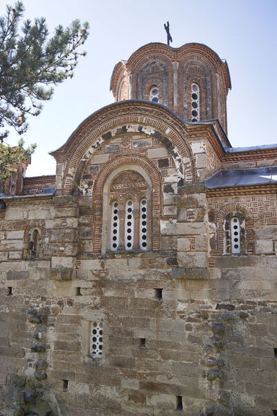 Северна страна цркве, детаљ