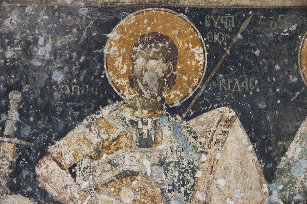 Св. Јевстатије Плакида, детаљ
