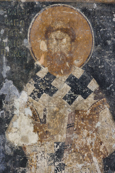 Св. Сава Српски, детаљ