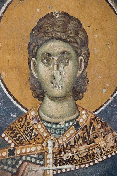 Св. Орест, детаљ