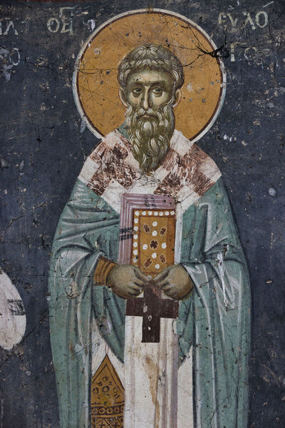 Св. Евлогије, детаљ