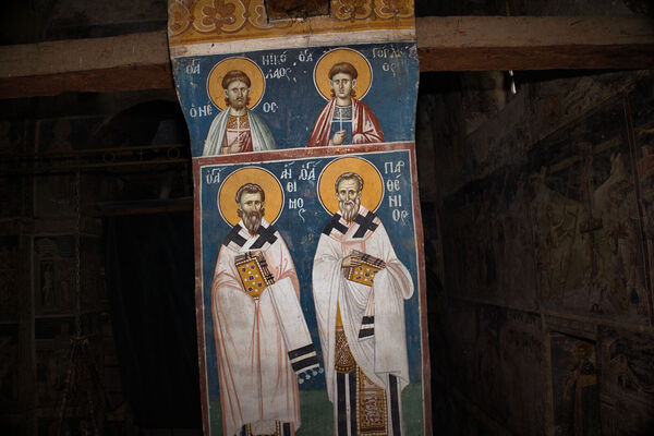 Св. Никола Нови и Гордије, св. Антима и Партеније