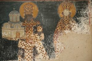 Краљ Милутин и краљица Симонида