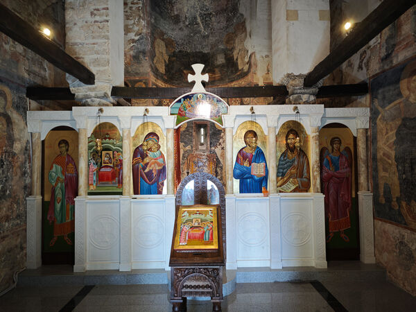 New iconostasis of the church