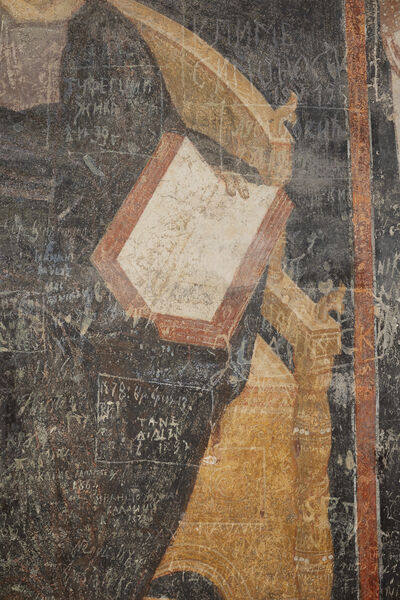 Christ as the Terrible Judge, detail