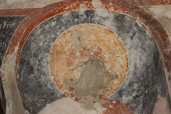 St Deacon Euplos, detail