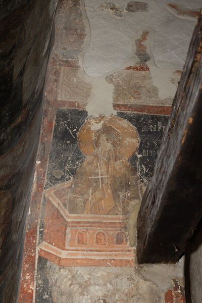 St Daniel's spire, detail