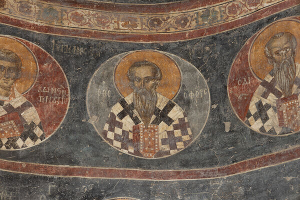St Ignatius in a medallion