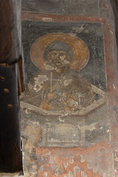 St Simeon's spire, detail