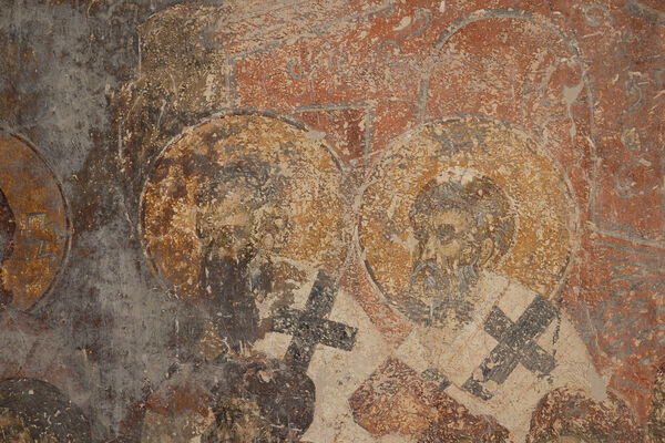 Dormition, detail